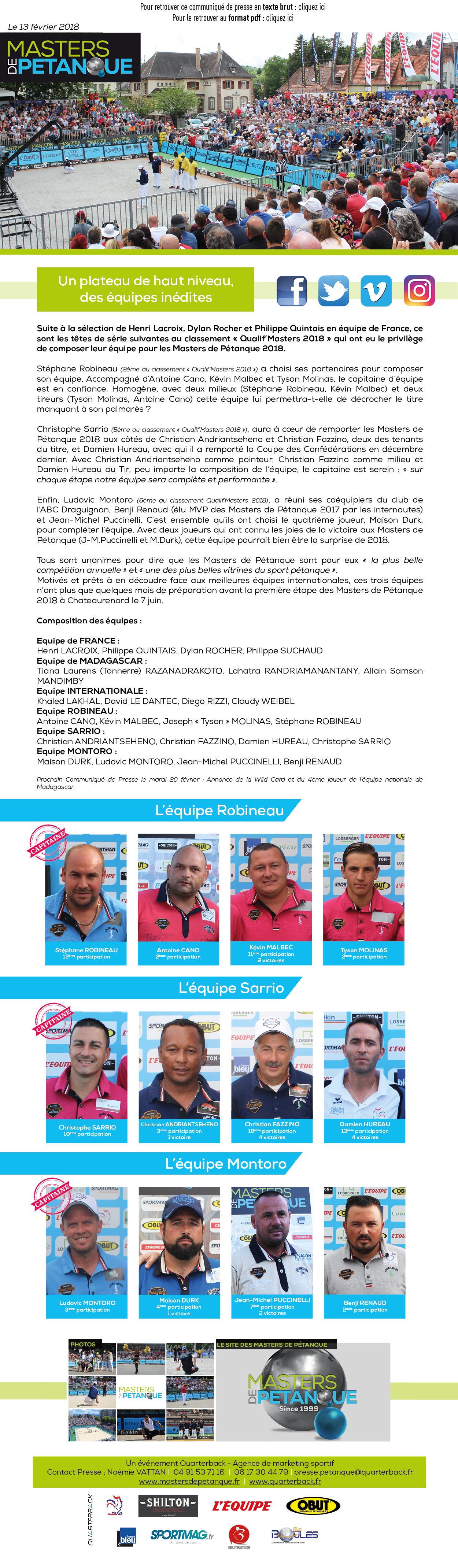 Masters de Pétanque
