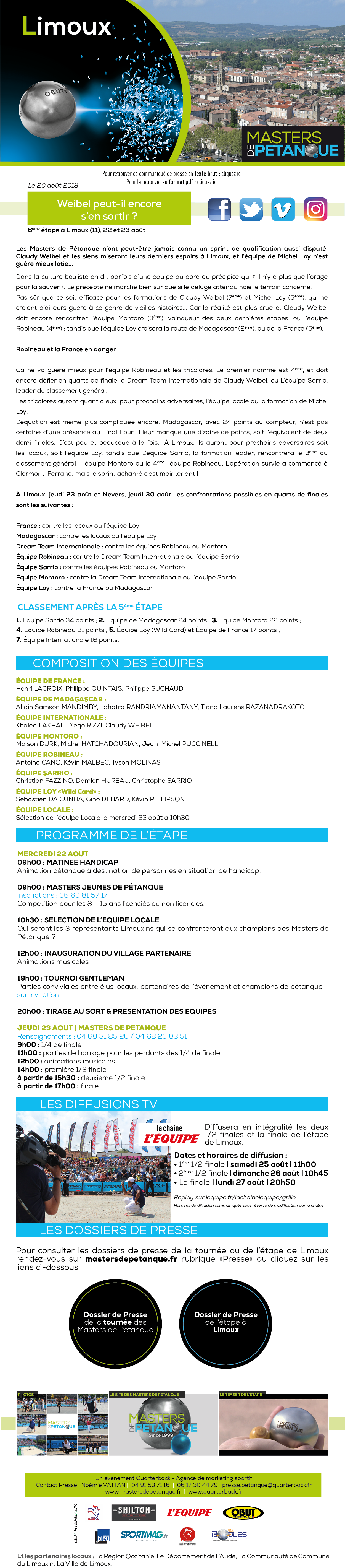 Masters de Pétanque