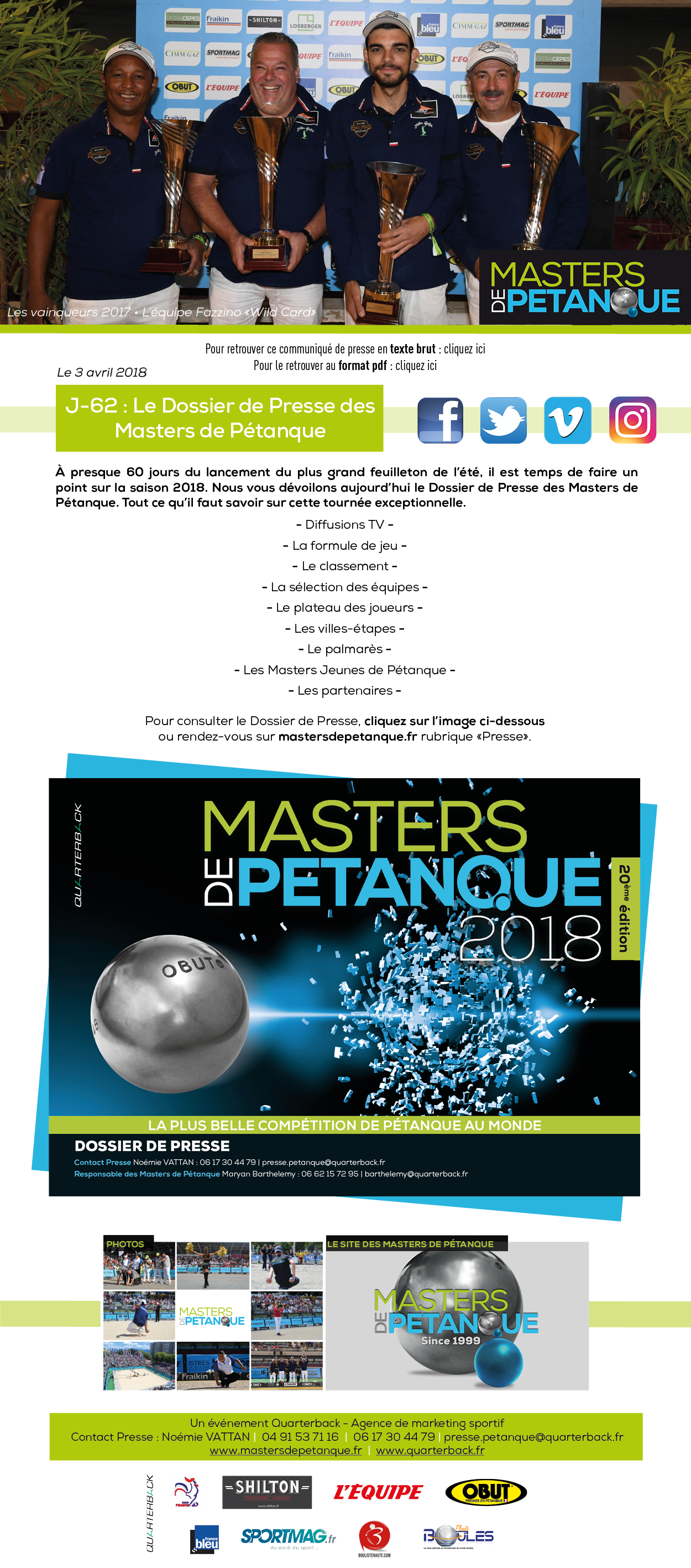 Masters de Pétanque