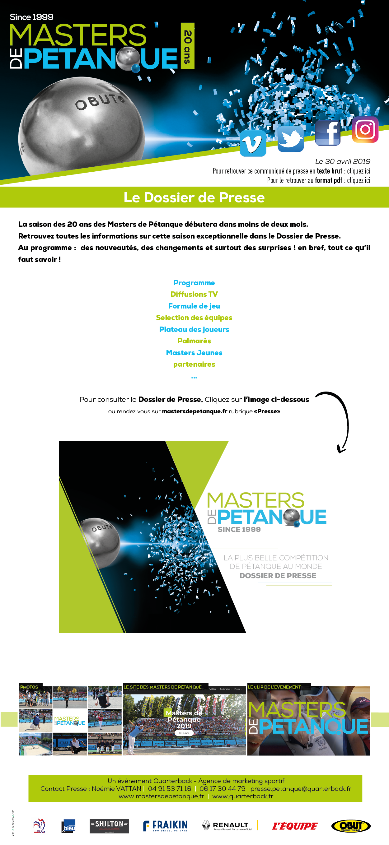 Masters de Pétanque
