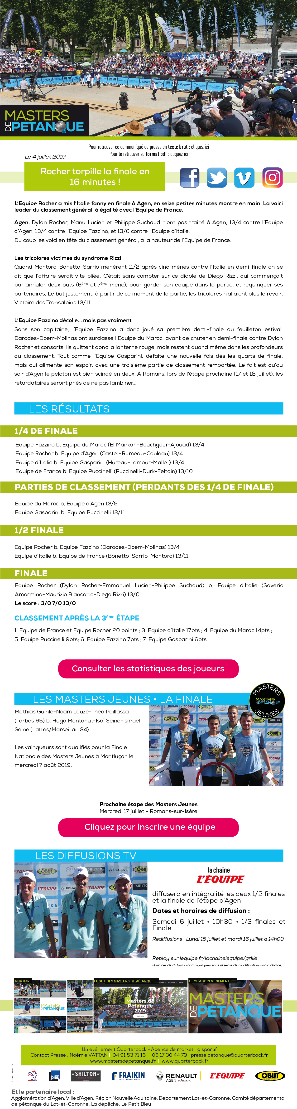 Masters de Pétanque