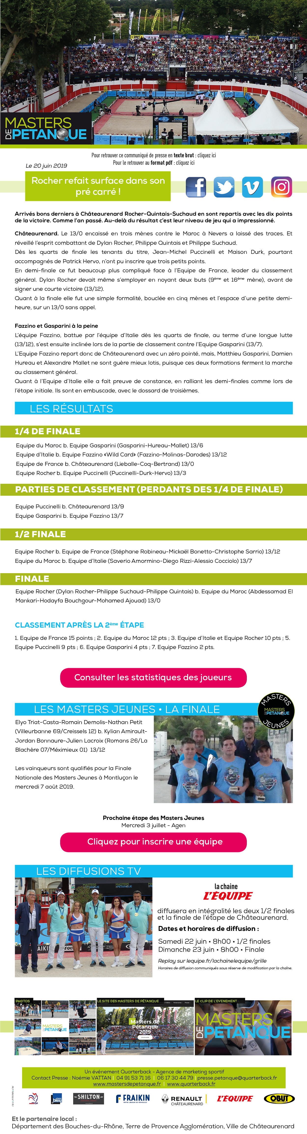 Masters de Pétanque