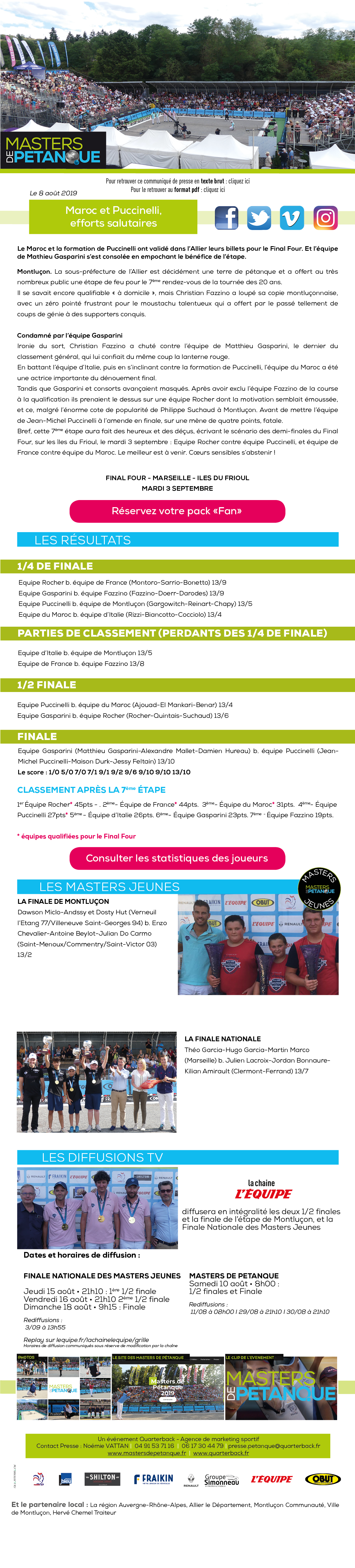 Masters de Pétanque
