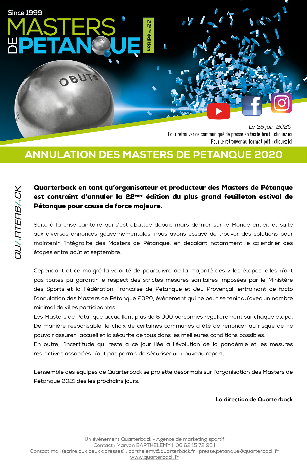 Masters de Pétanque