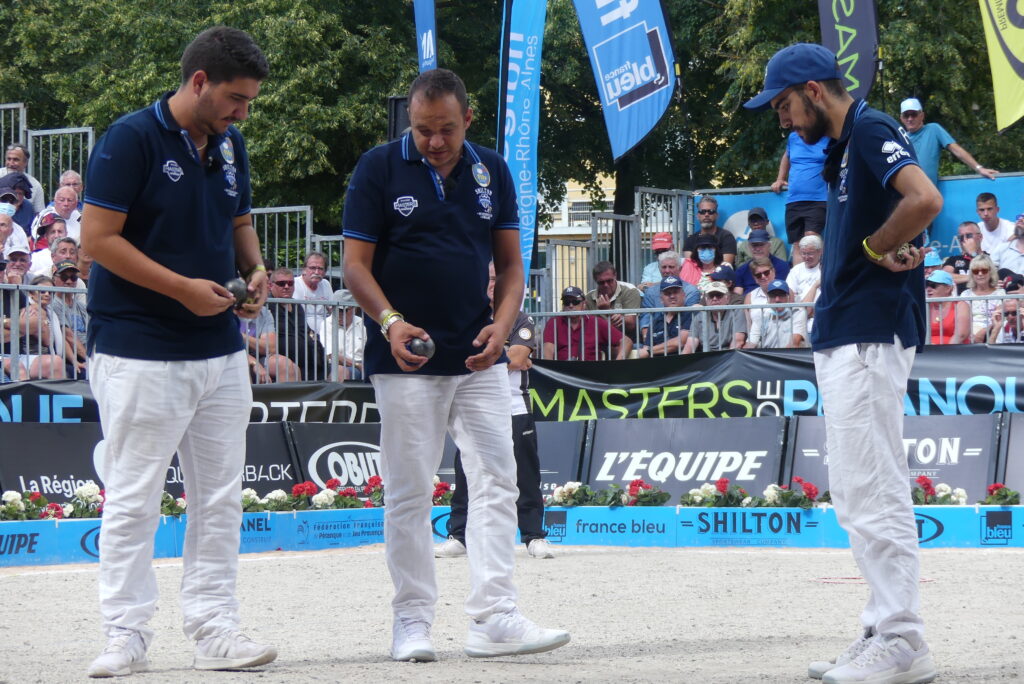 équipe d'Italie, Masters de Pétanque, Diego Rizzi, Andrea Chiapello, Alessio Cocciolo